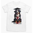 Bernese Mountain Dog Graduation Cap Graduate Training School For Men Women Girls Kids Unisex T-Shirt