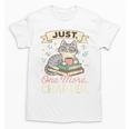 Book Lover Cute Cat Coffee Just 1 More Chapter Cozy Reading Unisex T-Shirt