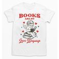 Books Are My LoveLanguage Cupid Valentines Unisex T-Shirt