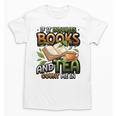 Bookworm If It Involves Books And Tea Lover Reading Premium Tri-Blend Unisex T-Shirt