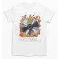 Buffering Glitched CD On Fire 2000s Nostalgia Unisex T-Shirt