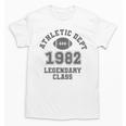 Class Of 1982 Graduation Yr High School Pride Vintage Retro Unisex T-Shirt