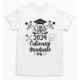 Class Of 2024 Culinary Graduate Culinary Chef Graduation Unisex T-Shirt