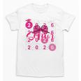 Class Of 2026 Senior Coquette Pink Bow Graduation Family Premium Tri-Blend Unisex T-Shirt
