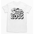 Class Of 2035 Senior Retro 2035 Grad Graduate Graduation Unisex T-Shirt