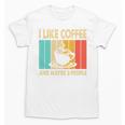 I Like Coffee And Maybe 3 People Introvert Anti-Social Unisex T-Shirt I Like Coffee And Maybe 3 People Introvert Anti-Social Unisex T-Shirt