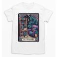 Color Graphic The Introvert Tarot Card Raglan Baseball Tee Unisex T-Shirt Color Graphic The Introvert Tarot Card Raglan Baseball Tee Unisex T-Shirt