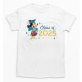 Disney Mickey Mouse Cap & Gown '25 Graduation Class Of 2025 Premium Tri-Blend Unisex T-Shirt