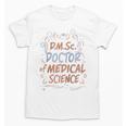 DMSc Doctor Of Medical Science Doctorate Graduation Raglan Baseball Tee Unisex T-Shirt
