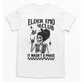 Elder Emo Club Skeleton Nostalgia It Wasn't a Phase Mom Unisex T-Shirt