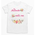 My Favorite Teacher Calls Me Mom Graduation Unisex T-Shirt