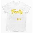Finally Done With This BS Class Of 2025 College Graduation Premium Tri-Blend Unisex T-Shirt