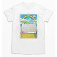 Frutiger Aero Aesthetic Rainbow Glitch Art Premium Tri-Blend Unisex T-Shirt