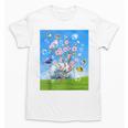 Frutiger Aero Aesthetic Tech Cherry Blossom Fishes Bubbles Raglan Baseball Tee Unisex T-Shirt Frutiger Aero Aesthetic Tech Cherry Blossom Fishes Bubbles Raglan Baseball Tee Unisex T-Shirt