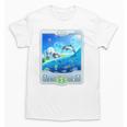 Frutiger Aero Skeuomorphism User Interface Nostalgia Premium Tri-Blend Unisex T-Shirt