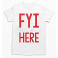 Fyi Introvert Here Raglan Baseball Tee Unisex T-Shirt Fyi Introvert Here Raglan Baseball Tee Unisex T-Shirt