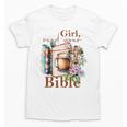 Girl Read Your Bible Christian Faith Jesus Book Unisex T-Shirt Girl Read Your Bible Christian Faith Jesus Book Unisex T-Shirt