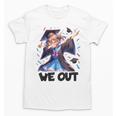 We Out Graduate Dabbing Anime Girl Grad Graduation Unisex T-Shirt