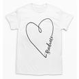 Graduate Heart Shirt Graduation Unisex T-Shirt