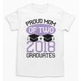 Graduation Shirt For Mom Of Twins Proud Mom Twins Tee Unisex T-Shirt