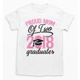 Graduation Shirt For Mom With Twins Proud Mom Of Two Unisex T-Shirt