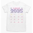 Grow With Me Graduation First Day Of School Class Of 2035 Unisex T-Shirt