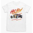 Hotrod Vintage Style Car Nostalgia Hotrod Distressed Premium Tri-Blend Unisex T-Shirt