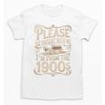 I'm From The 1900s Old Humor Boomer Dad Father's Day Premium Unisex T-Shirt