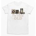I’m This Old Retro Tech Nostalgia For 70s 80s Premium Tri-Blend Unisex T-Shirt