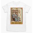 Introvert Homebody Awkward Skeleton The Homebody Tarot Card Unisex T-Shirt Introvert Homebody Awkward Skeleton The Homebody Tarot Card Unisex T-Shirt