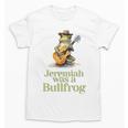 Jeremiah Was A Bullfrog A Classic Rock Nostalgia Trip Premium Tri-Blend Unisex T-Shirt