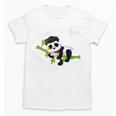 I Did It Kawaii Panda With Graduation Cap Diploma Unisex T-Shirt