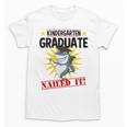 Kids Kindergarten Nailed It Shirt 2019 Shark Graduation Tee Unisex T-Shirt