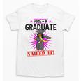 Kids Pre K Graduation Flossing Girl Nailed It Graduate Girls Unisex T-Shirt