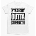 Kids Straight Outta Kindergarten Shirt Boy Girl Graduation Unisex T-Shirt