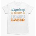Lapidary Now Minimal Socializing Introvert Vintage Unisex T-Shirt Lapidary Now Minimal Socializing Introvert Vintage Unisex T-Shirt