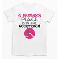 Lawyer Attorney Law School Graduation Female Women Unisex T-Shirt