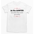 Lawyer Law School GraduationShirt Female Graduate Unisex T-Shirt