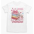 Librarian Books Are My Valentine Teacher Valentines Teach Unisex T-Shirt