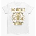 Los Angeles Hotrods Automotive Nostalgia Distressed Unisex T-Shirt Los Angeles Hotrods Automotive Nostalgia Distressed Unisex T-Shirt