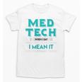 Med Tech Medical Technician Gag Lab Graduation Premium Unisex T-Shirt
