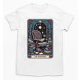 Mystical Library Book Reader The Introvert Tarot Card Unisex T-Shirt Mystical Library Book Reader The Introvert Tarot Card Unisex T-Shirt