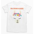 No Prob Llama Birthday Graduation Women Kids Girls Unisex T-Shirt