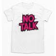 No Small Talk Zone – Introvert Quote Unisex T-Shirt