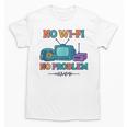 No Wi-Fi No Problem – Retro Dial Up Tech Nostalgia Unisex T-Shirt