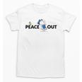 Peanuts Graduation Peace Out Snoopy Woodstock Unisex T-Shirt