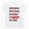 PGY Done Medical Training Residency Fellowship Graduation Unisex T-Shirt