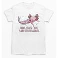 I Have Plans With My Axolotl Salamander Introvert Raglan Baseball Tee Unisex T-Shirt I Have Plans With My Axolotl Salamander Introvert Raglan Baseball Tee Unisex T-Shirt