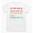 Please Be Patient With Me I'm From The 1900s Sarcastic Premium Unisex T-Shirt Please Be Patient With Me I'm From The 1900s Sarcastic Premium Unisex T-Shirt