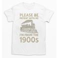 Please Be Patient With Me I'm From The 1900s Steam Train Premium Unisex T-Shirt Please Be Patient With Me I'm From The 1900s Steam Train Premium Unisex T-Shirt